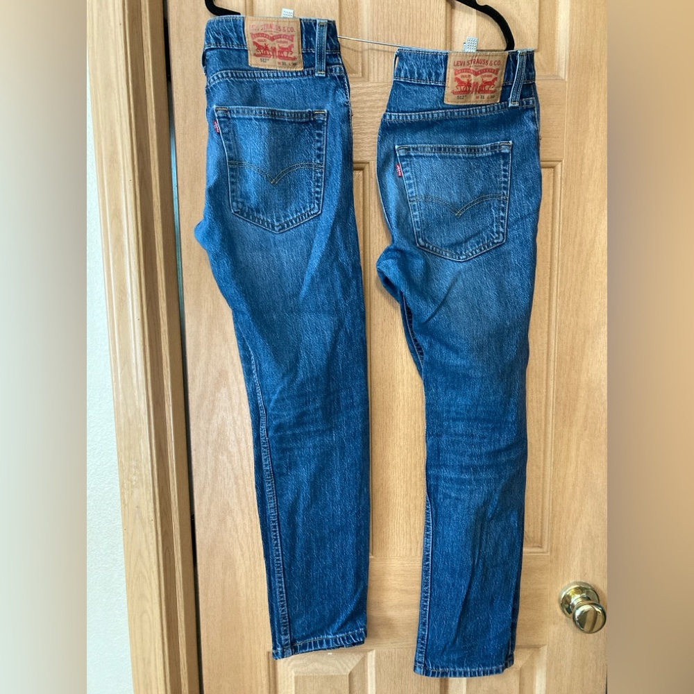 Levi's Men’s 512 Jeans - lot of 2 pairs